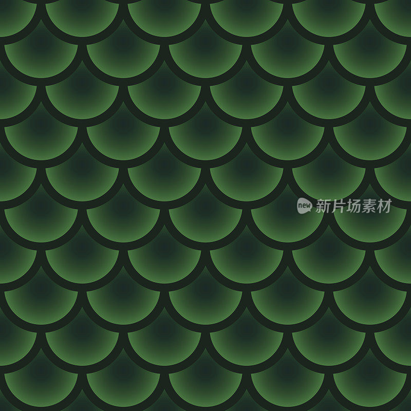 Green dragon scales